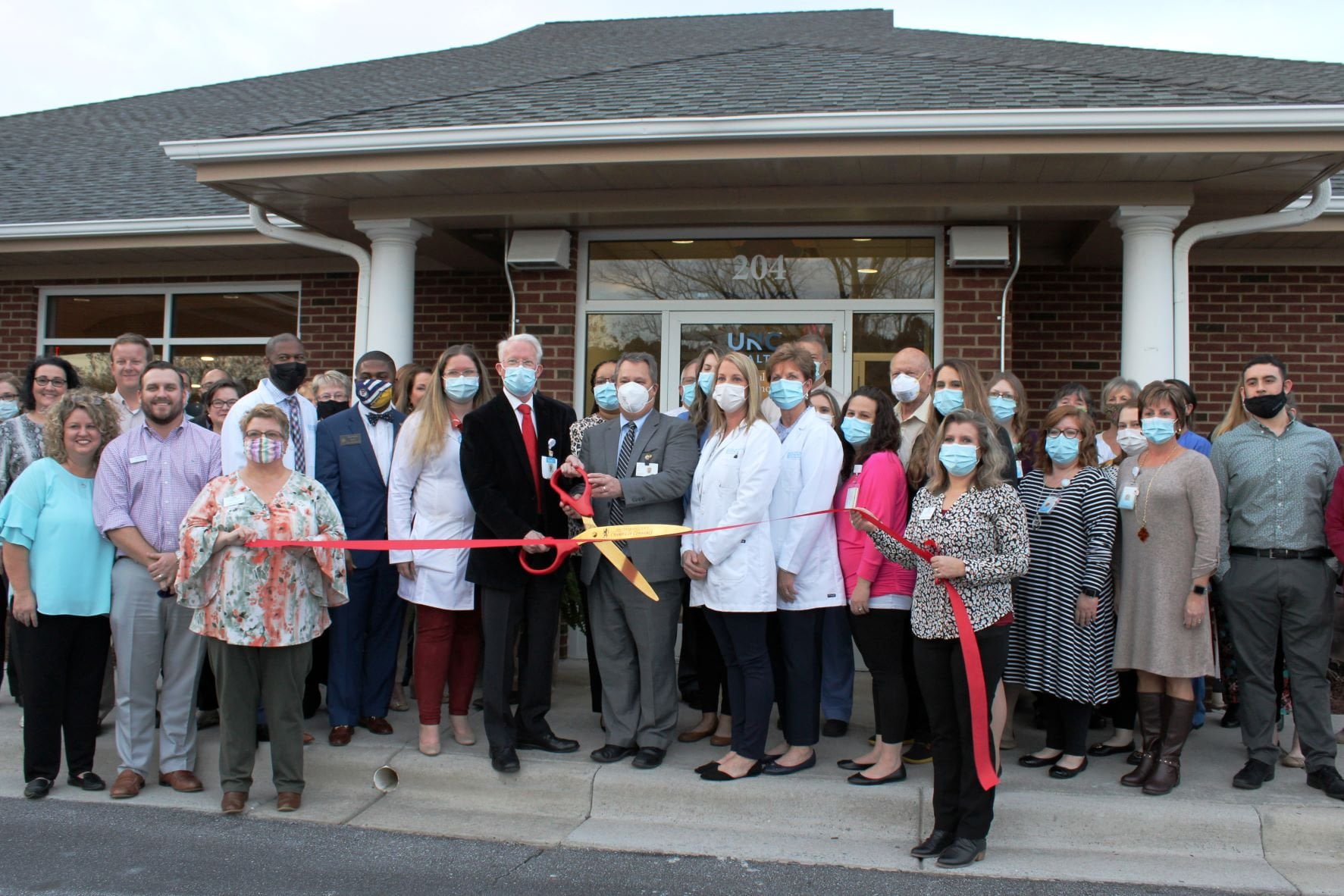 Ribbon Cutting for UNC Surgical Associates at Lenoir